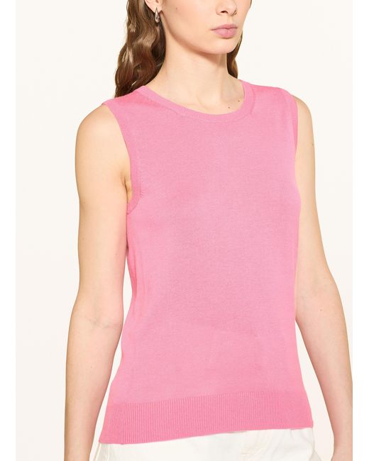 Repeat Cashmere Pink Stricktop