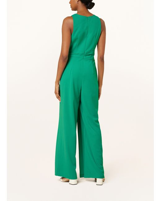 Adrianna Papell Green Jumpsuit