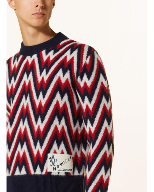 Moncler Pullover in Red für Herren