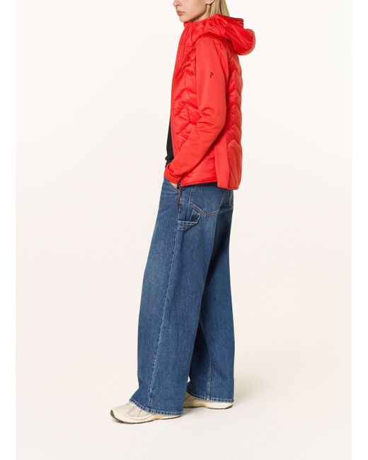 Peak Performance Red Hybrid-Steppjacke ELEVATE LINER