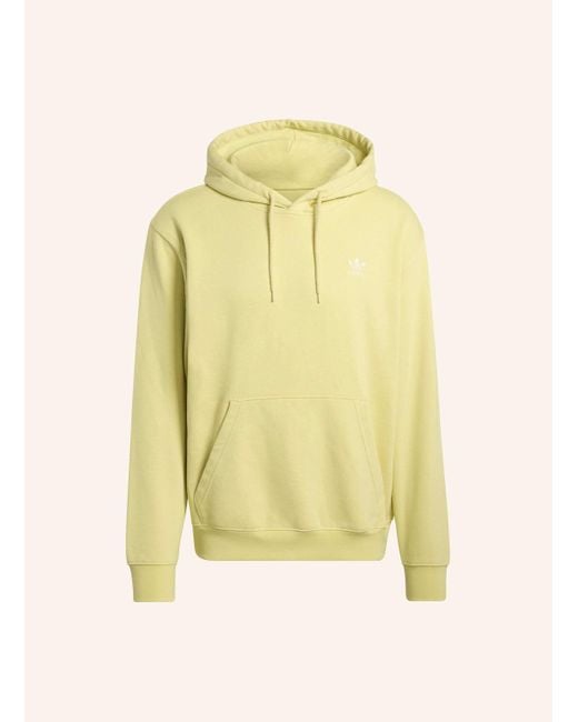 Adidas Originals ESSENTIAL LOOSE FLEECE HOODIE in Yellow für Herren