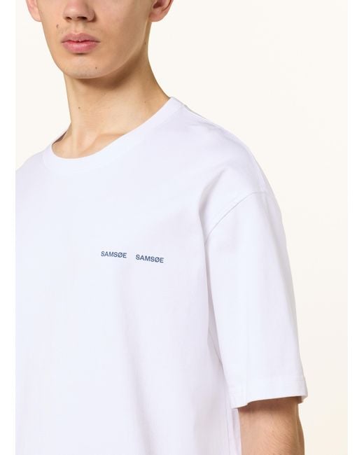 Samsøe & Samsøe T-Shirt SAFLORIAN in White für Herren