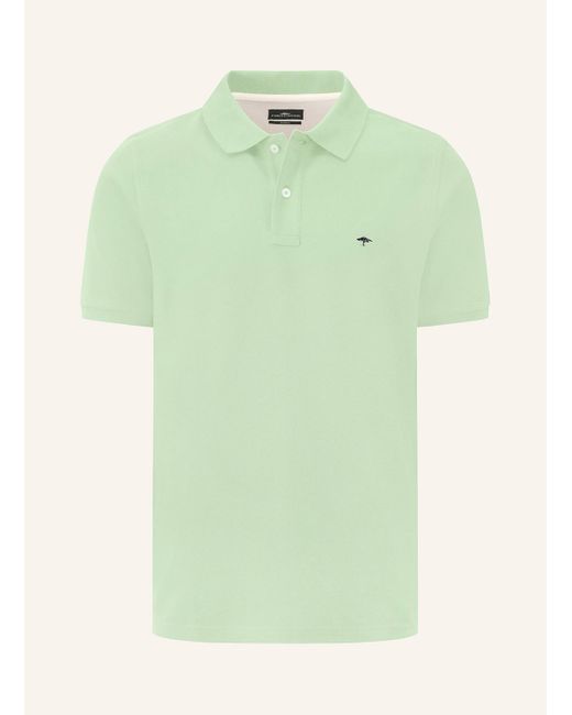 Fynch-Hatton Piqué-Poloshirt in Green für Herren