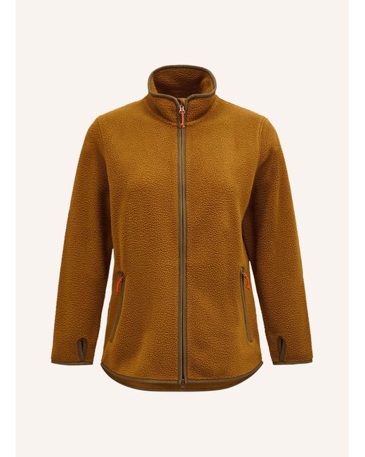 Peak Performance Brown Fleecejacke