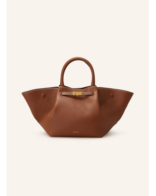 DeMellier London Brown Handtasche MIDI NEW YORK