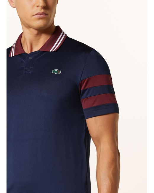 Lacoste Funktions-Poloshirt Slim Fit in Blue für Herren