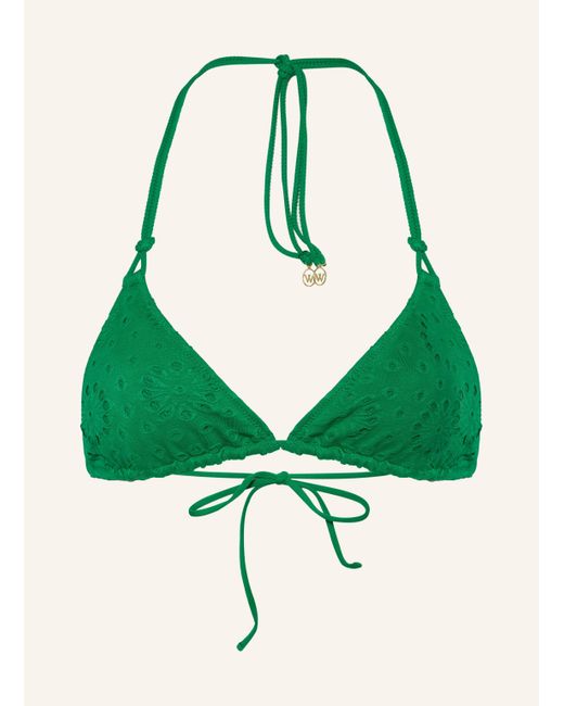 watercult Green Triangel-Bikini-Top RIVIERA NOTES