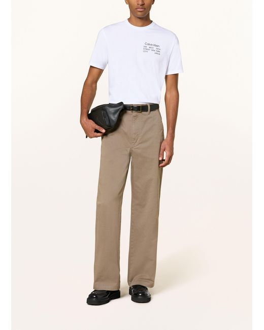 Calvin Klein T-Shirt in White für Herren