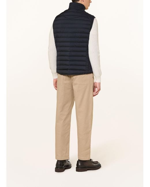 Wellensteyn Steppweste MOL MEN mit DUPONTTM SORONA®-Isolierung in Blue für Herren