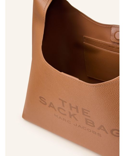 Marc Jacobs Brown Handtasche THE SACK BAG mit Pouch