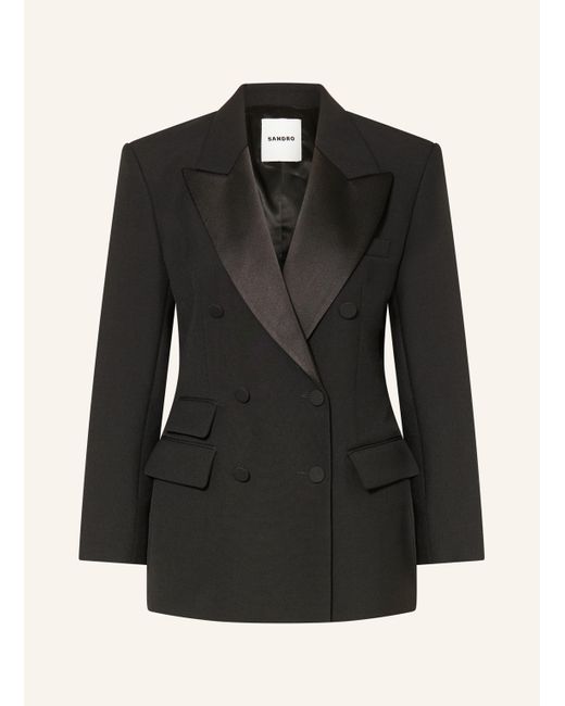 Sandro Black Blazer