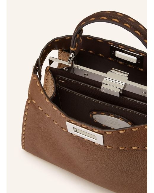 Fendi Brown Handtasche PEEKABOO ISEEU