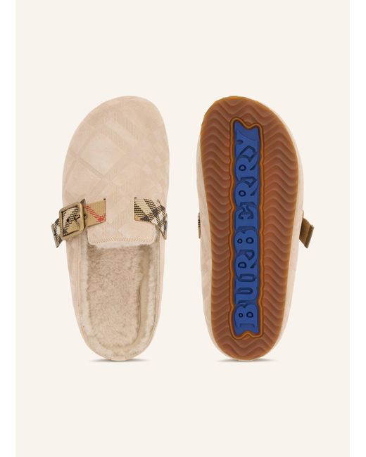 Burberry Natural Mules LF URCHIN