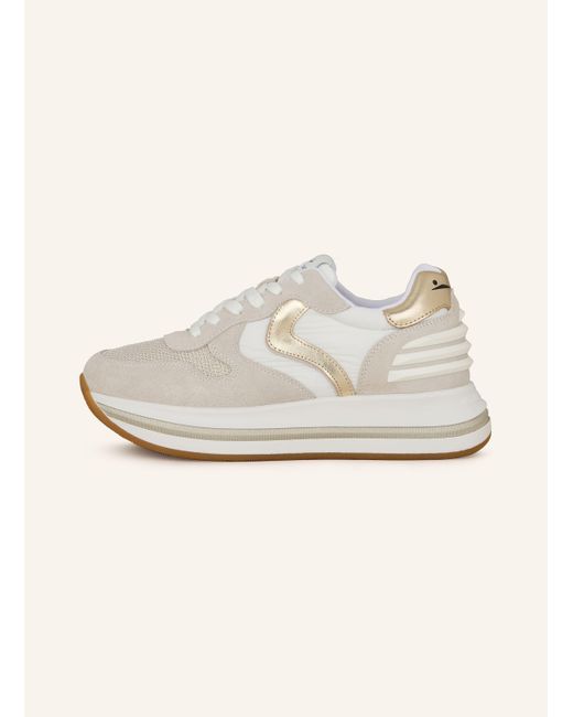 Voile Blanche Natural Sneaker MERRY POWER mit Glitzergarn