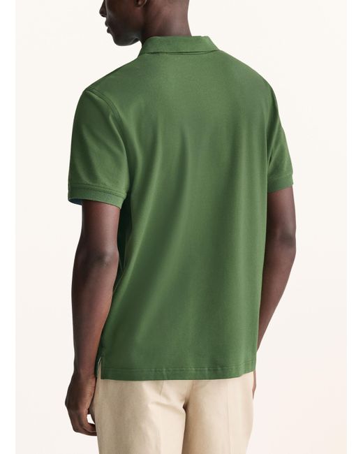Gant Piqué-Poloshirt in Green für Herren