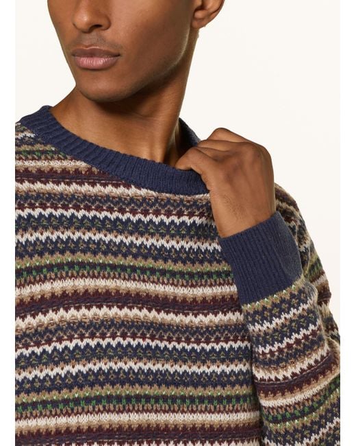 MOS MOSH Gallery Pullover MMGLAPORTE ICE in Multicolor für Herren