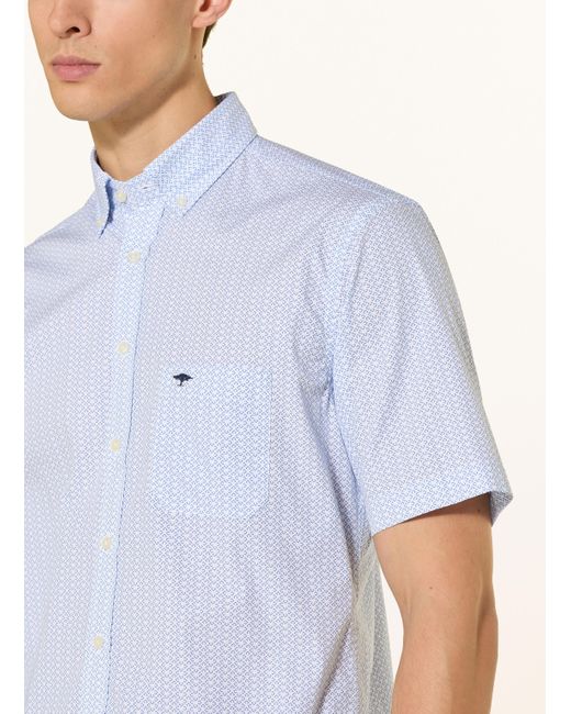 Fynch-Hatton Hemd Regular Fit in Blue für Herren
