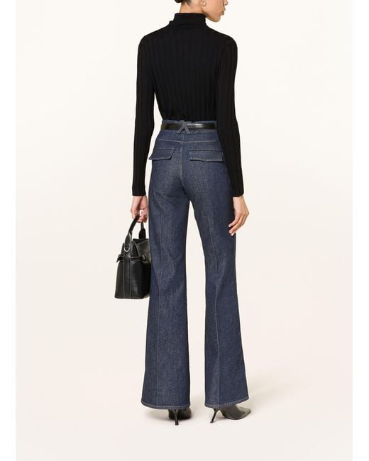 Allude Black Rollkragenpullover