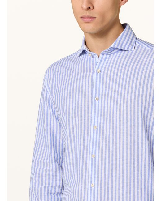 STROKESMAN'S Hemd Regular Fit in Blue für Herren