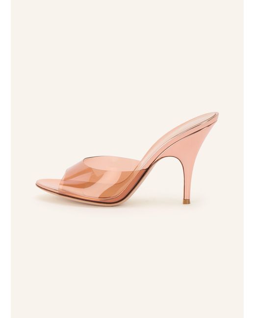 Gianvito Rossi Pink Mules SOFIA