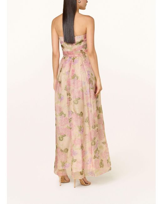 Max Mara Pink Abendkleid LISETTA aus Seide