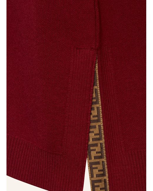 Fendi Red Strickjacke
