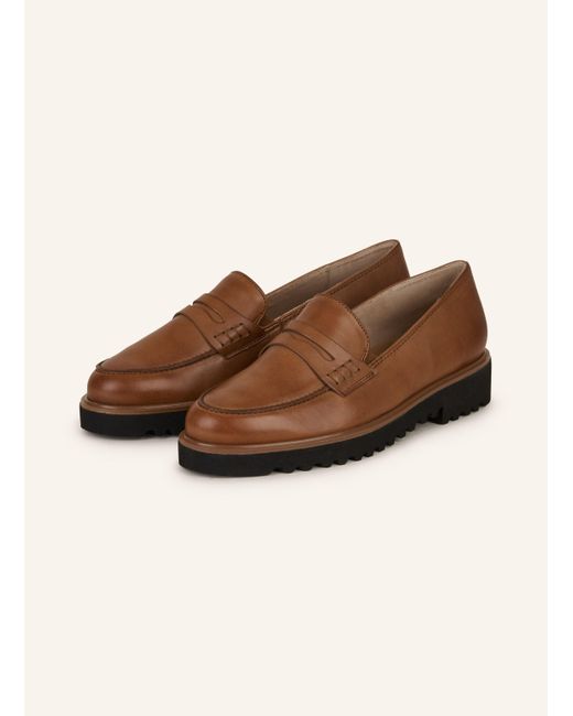 Paul Green Brown Penny-Loafer