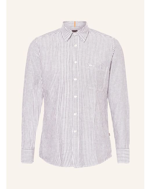 Boss Hemd RELEGANT Regular Fit in White für Herren
