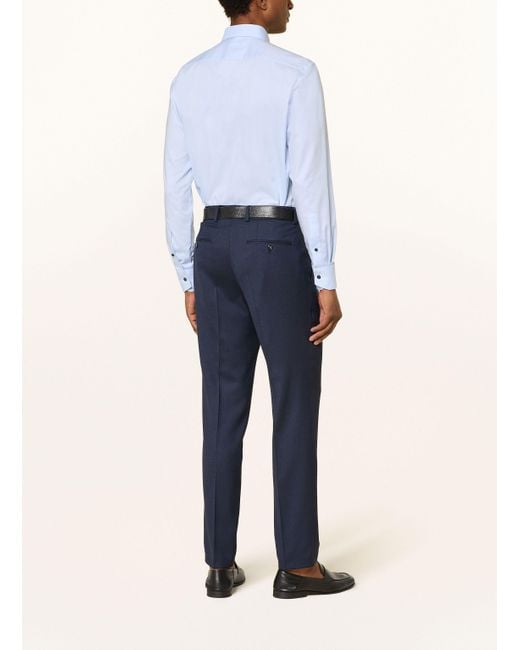 Olymp Hemd Luxor modern fit in Blue für Herren