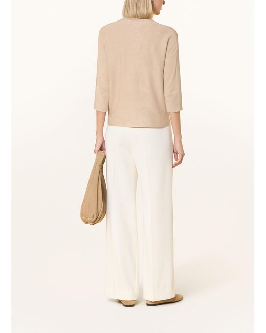 Comma, Natural Pullover mit 3/4-Arm