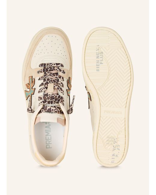Premiata Natural Sneaker BSKT CLAY