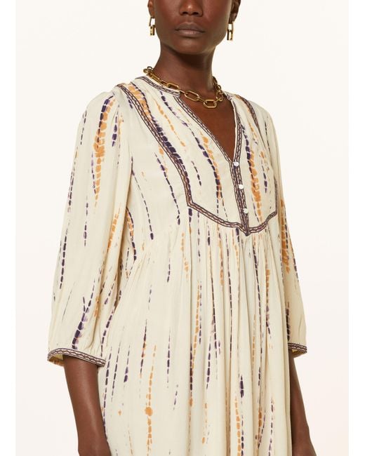 Ba&sh Natural Kleid ISABELLA mit 3/4-Arm