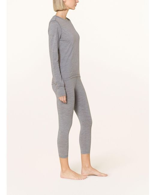 Super.natural Gray 3/4-Tight TUNDRA 175 mit Merinowolle