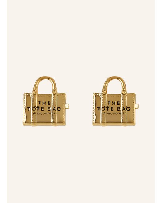 Marc Jacobs Natural Ohrringe THE TOTE BAG STUDS