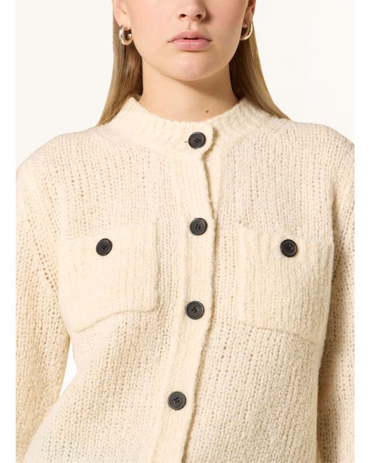 Whistles Natural Strickjacke