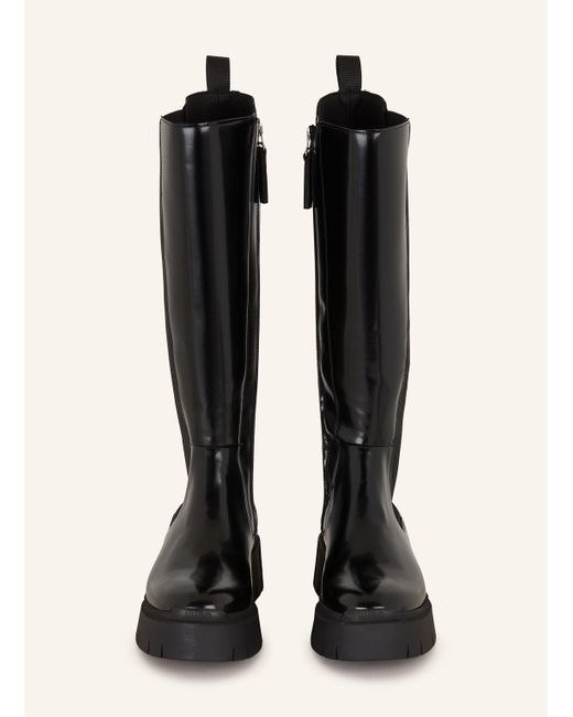 HUGO Black Stiefel KRIS
