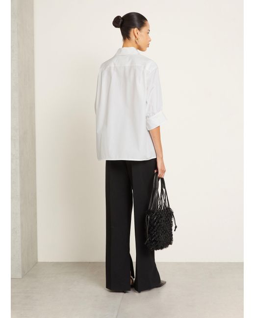 Jil Sander Natural Hemdbluse