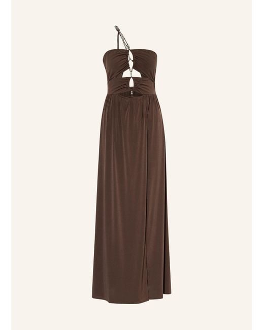 Ba&sh Natural Jerseykleid JEA mit Cut-outs