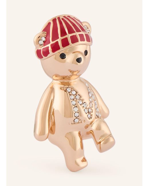 Max Mara Pink Brosche SHINY