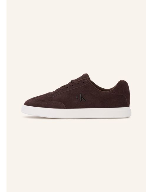 Calvin Klein Sneaker in Brown für Herren