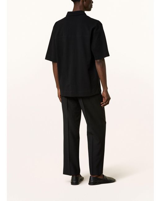 Rohe Hose Regular Fit in Black für Herren