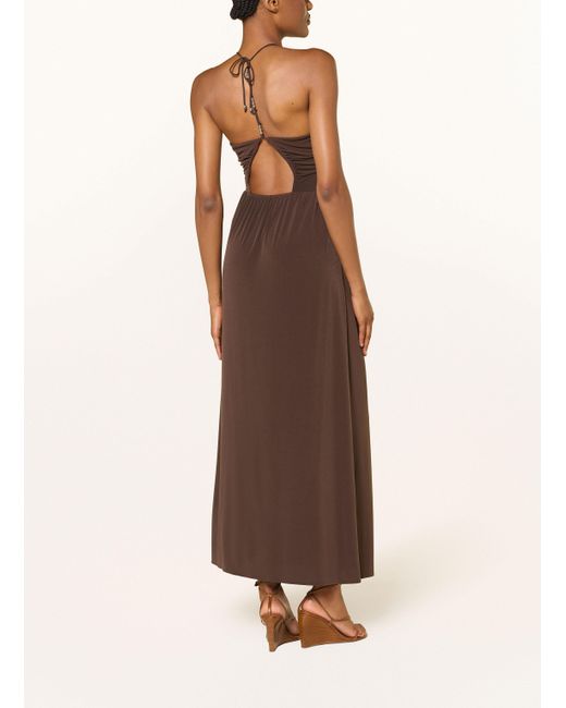 Ba&sh Natural Jerseykleid JEA mit Cut-outs
