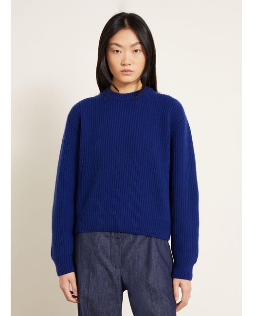 Jil Sander Blue Pullover
