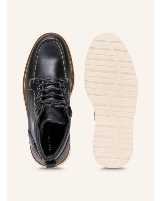 Tommy Hilfiger Schnürboots in Black für Herren
