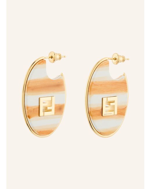 Fendi Natural Ohrringe FOREVER