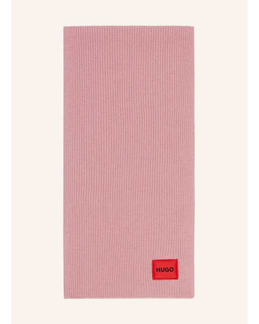 HUGO Pink Schal SAFFA