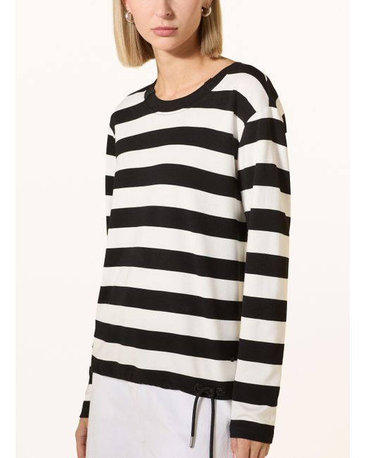 Monari Black Sweatshirt mit Schmucksteinen