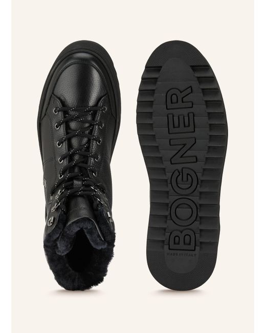 Bogner Schnürboots BUCHAREST in Black für Herren