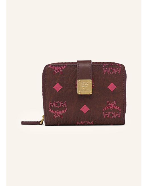 MCM Purple Wallet