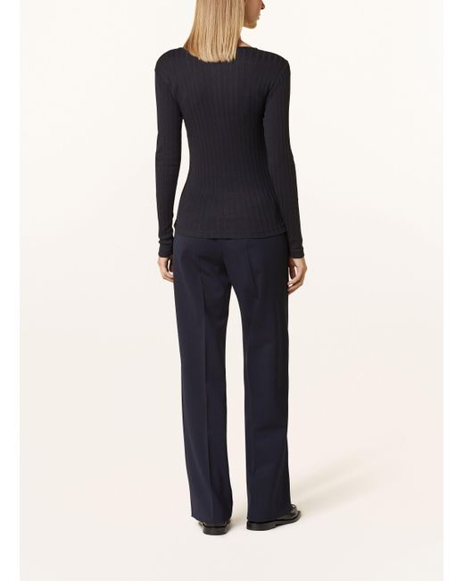 Marc O' Polo Blue Henley-Shirt